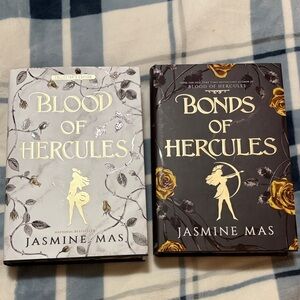 Blood of Hercules & Bonds of Hercules Hardcover Set - Gold & Black/Gray Covers